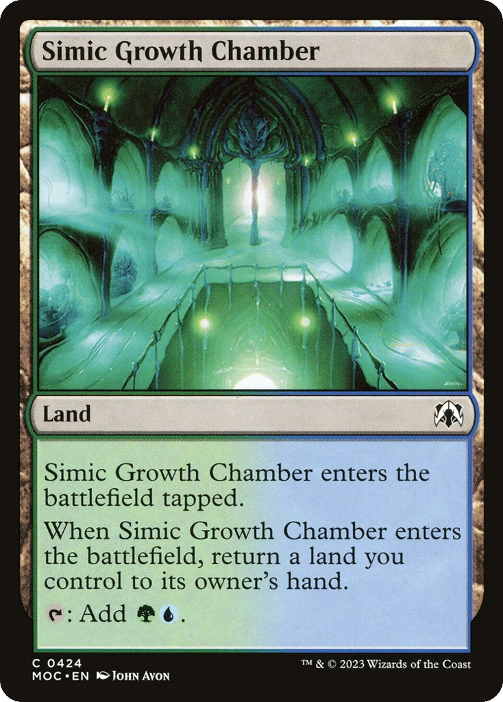 Simic Growth Chamber · March of the Machine Commander