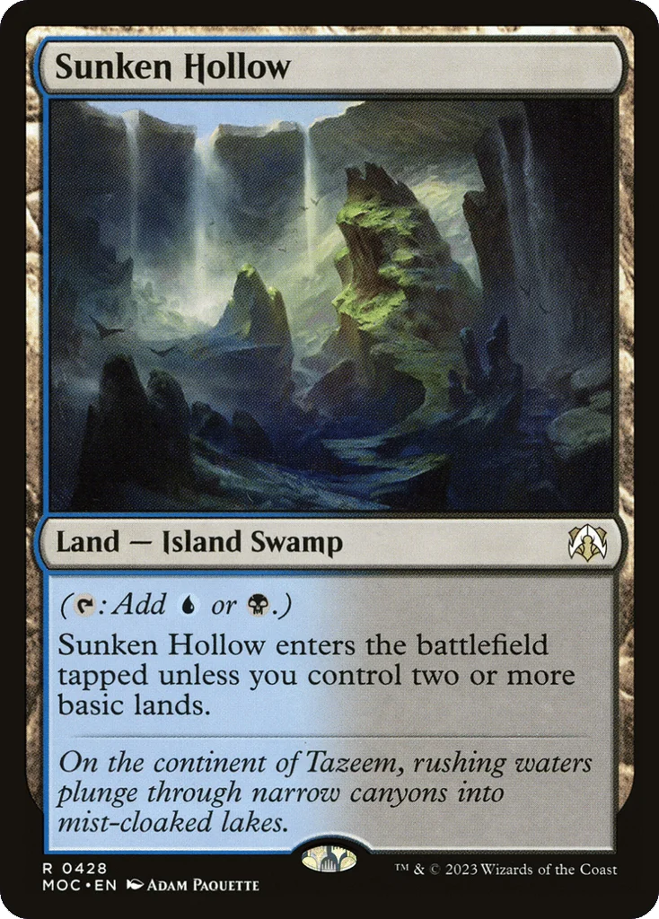 Sunken Hollow · March of the Machine Commander