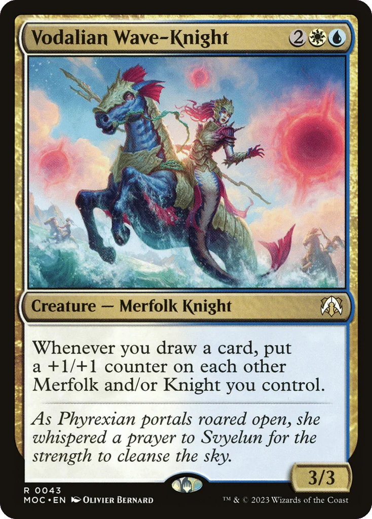Vodalian Wave-Knight · March of the Machine Commander