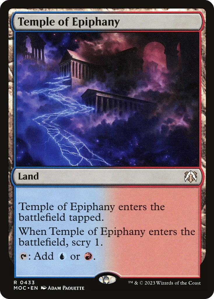 Temple of Epiphany · March of the Machine Commander