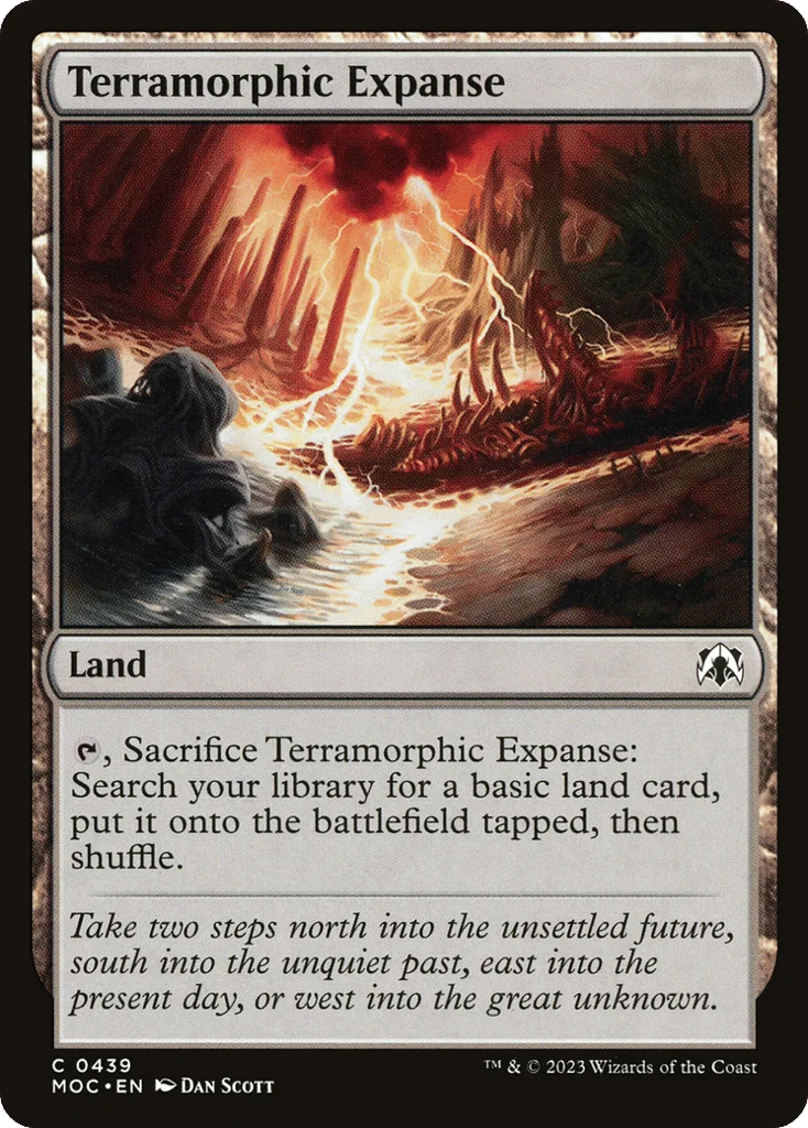 Terramorphic Expanse · March of the Machine Commander