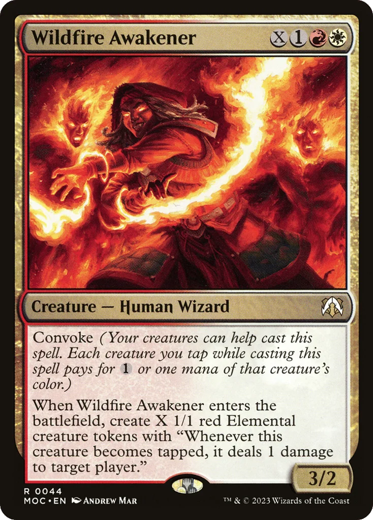 Wildfire Awakener · March of the Machine Commander