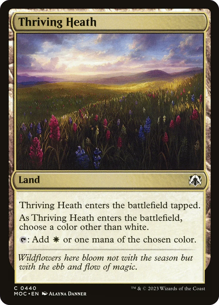 Thriving Heath · March of the Machine Commander