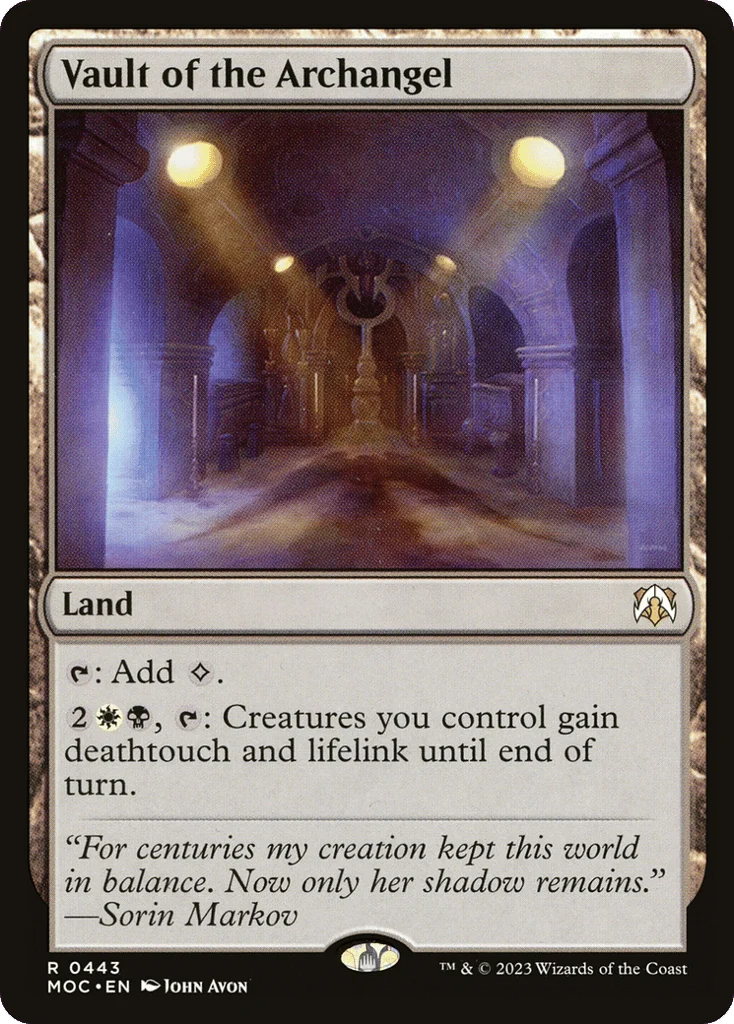 Vault of the Archangel · March of the Machine Commander