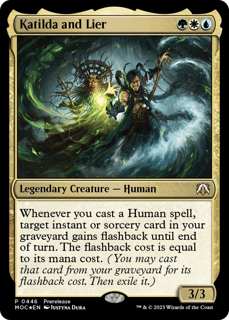 Katilda and Lier · March of the Machine Commander
