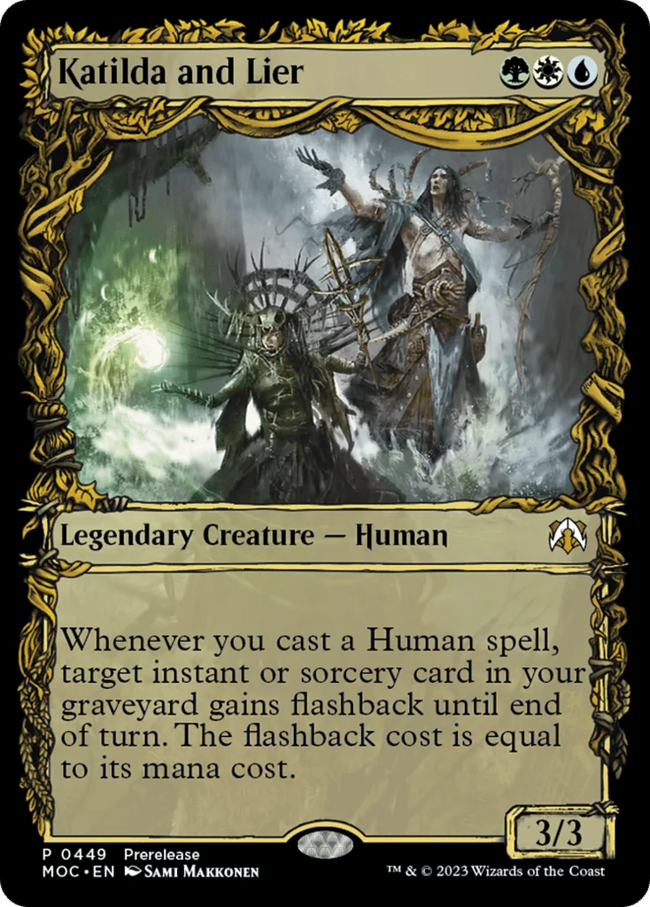 Katilda and Lier · March of the Machine Commander