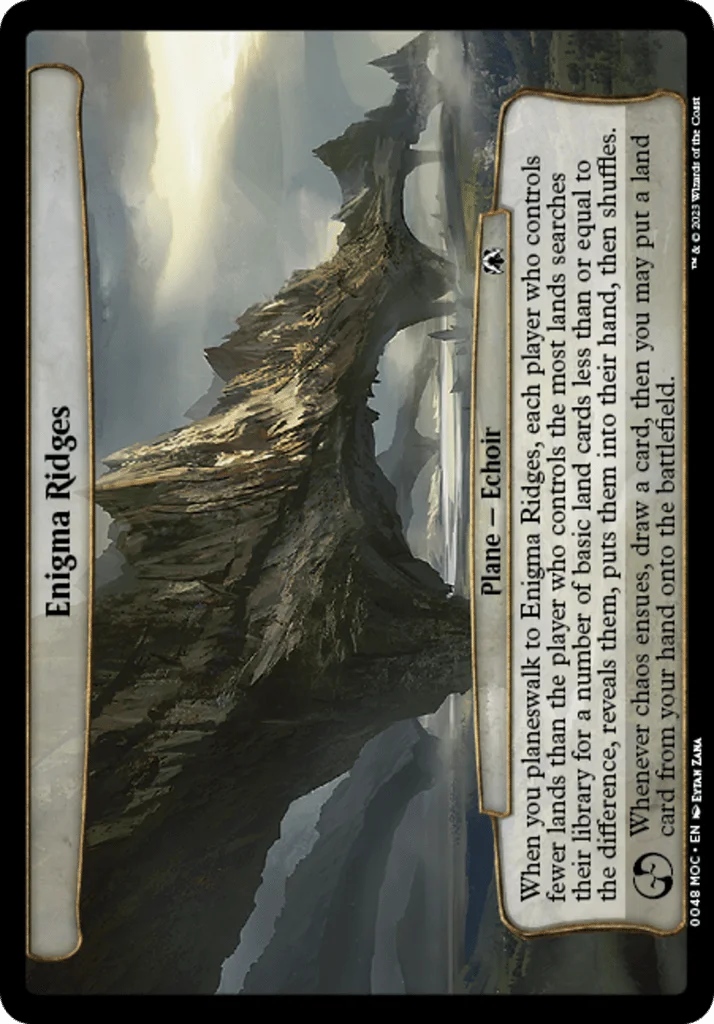 Enigma Ridges · March of the Machine Commander