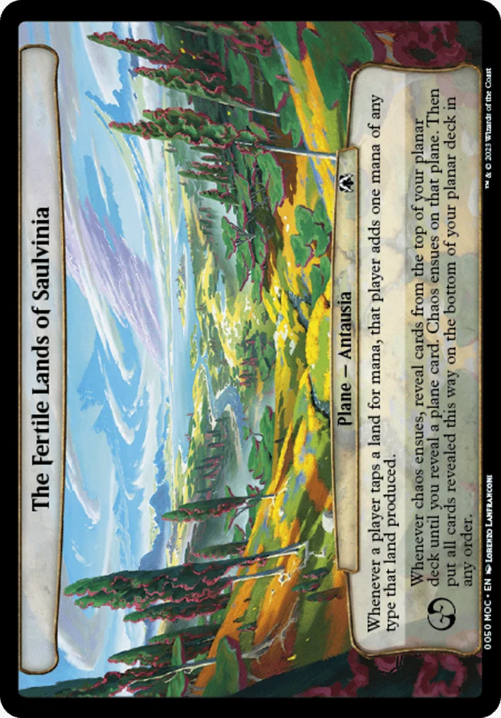 The Fertile Lands of Saulvinia · March of the Machine Commander