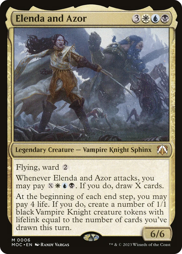 Elenda and Azor · March of the Machine Commander