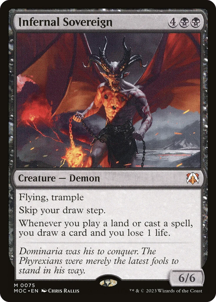 Infernal Sovereign · March of the Machine Commander