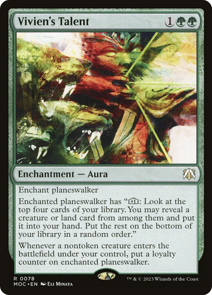 Vivien's Talent · March of the Machine Commander