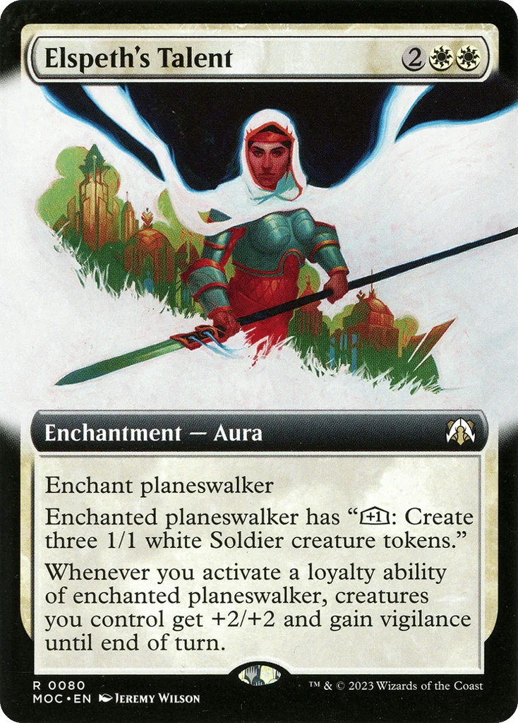 Elspeth's Talent · March of the Machine Commander