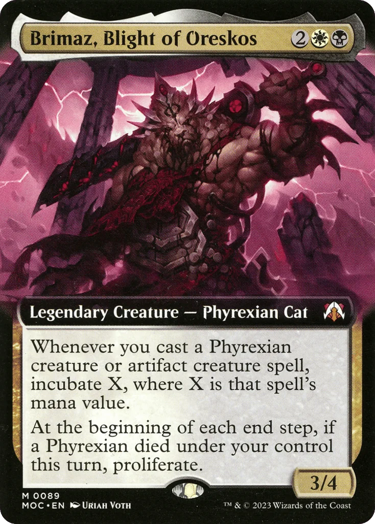 Brimaz, Blight of Oreskos · March of the Machine Commander