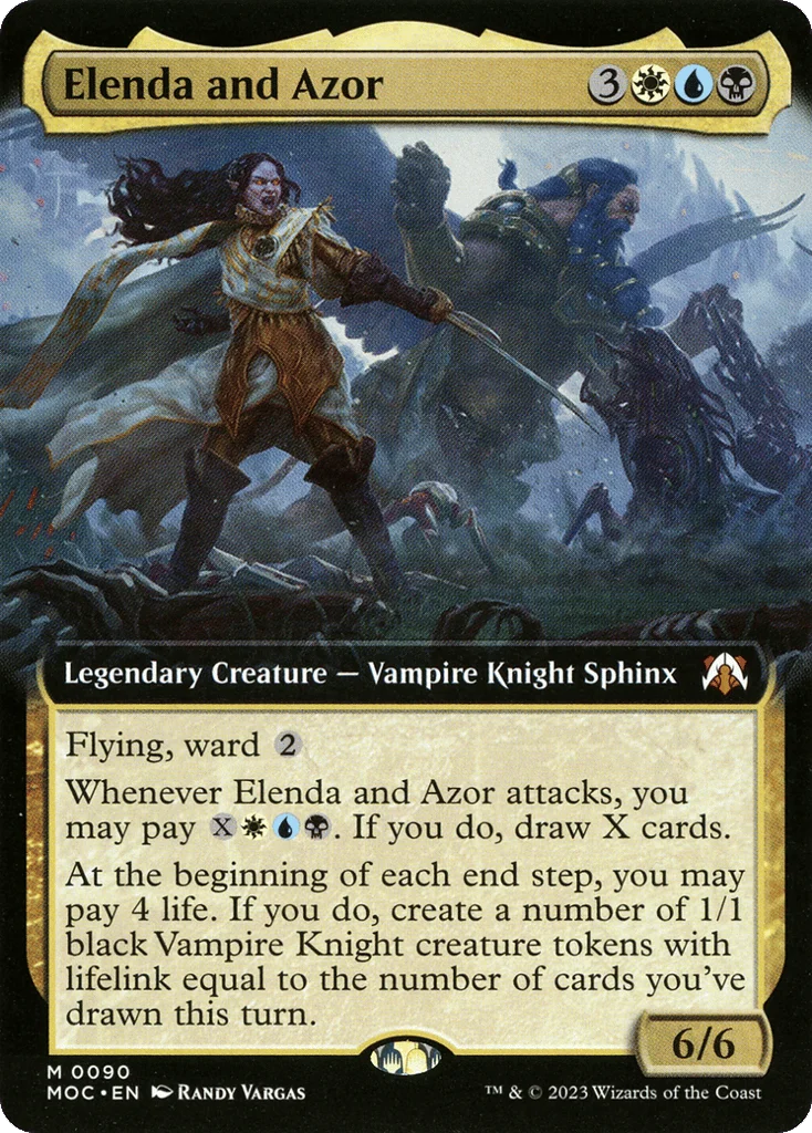 Elenda and Azor · March of the Machine Commander