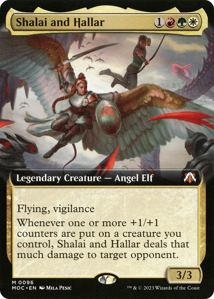 Shalai and Hallar · March of the Machine Commander