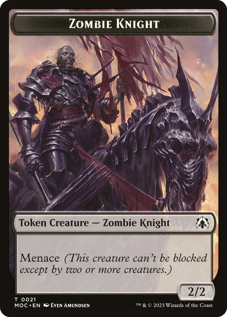 Zombie Knight · March of the Machine Commander