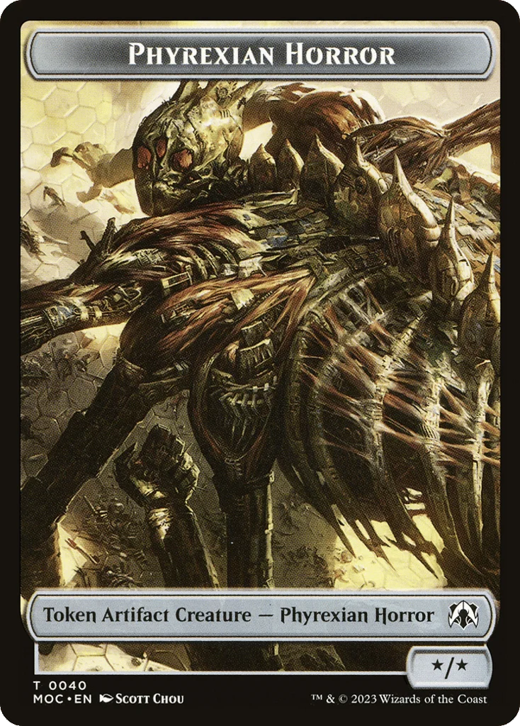 Phyrexian Horror · March of the Machine Commander