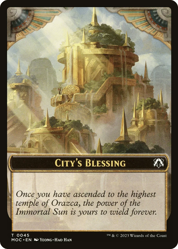 City's Blessing · March of the Machine Commander