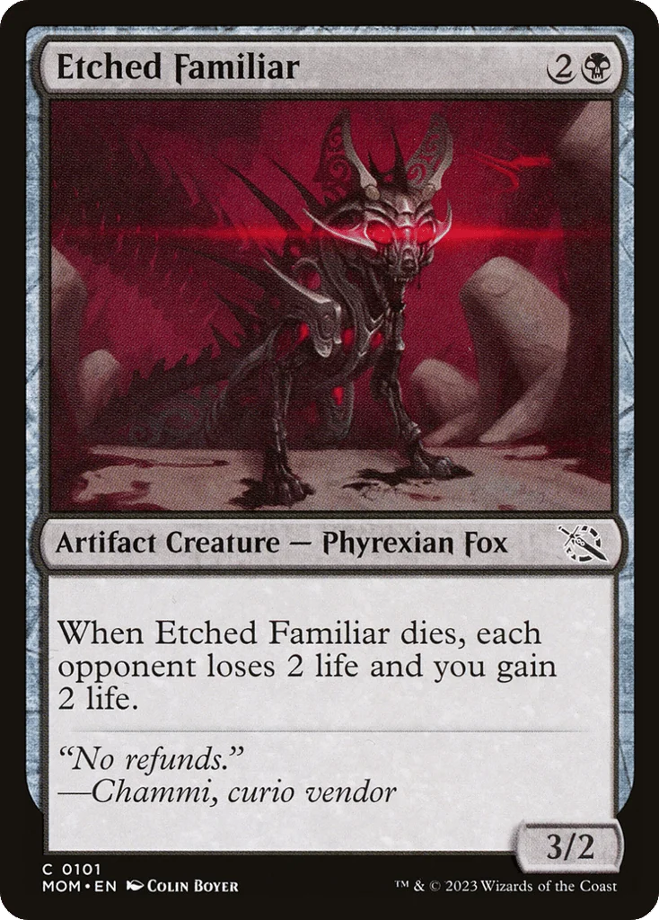 Etched Familiar · March of the Machine
