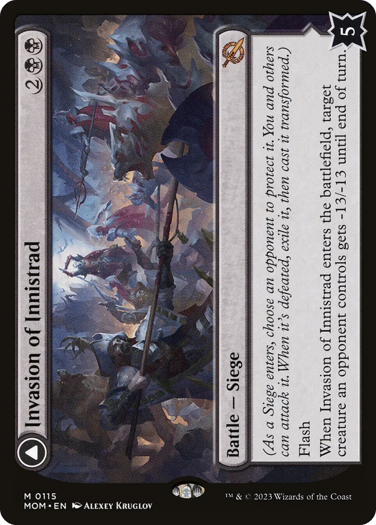 Invasion of Innistrad // Deluge of the Dead · March of the Machine