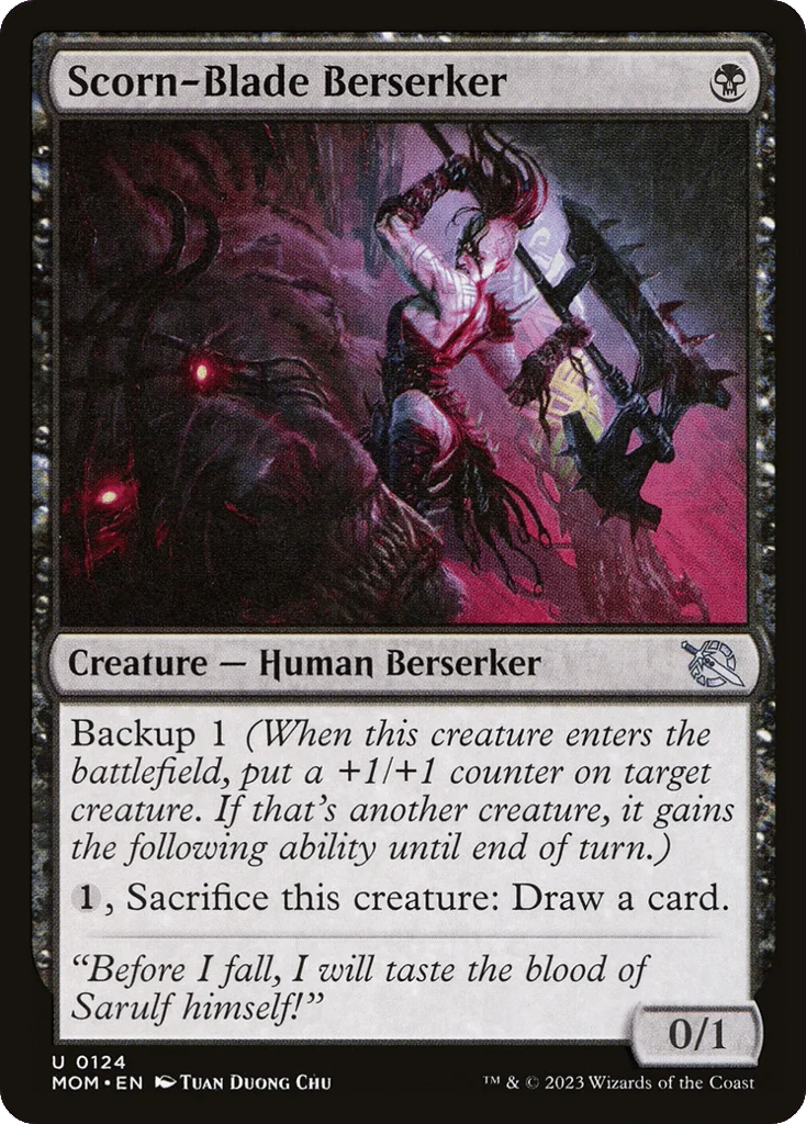 Scorn-Blade Berserker · March of the Machine