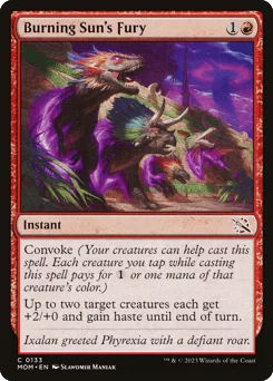 Burning Sun's Fury