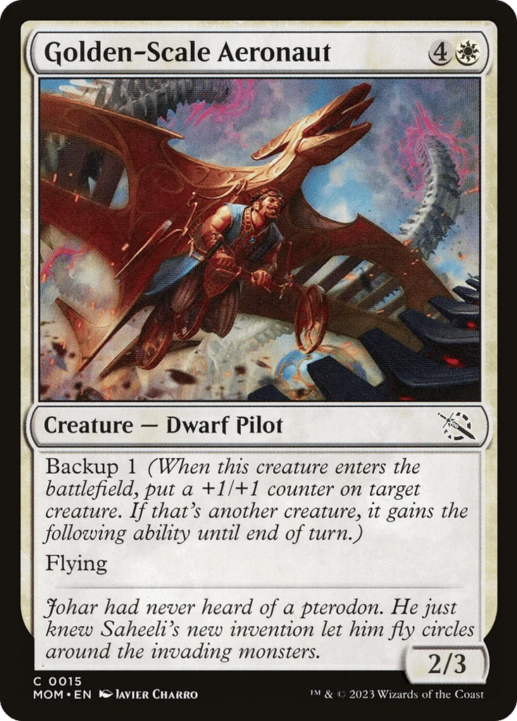 Golden-Scale Aeronaut · March of the Machine
