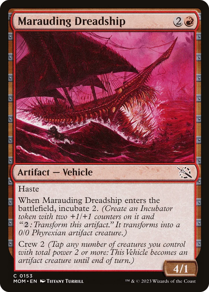 Marauding Dreadship · March of the Machine