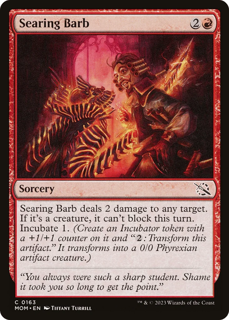 Searing Barb · March of the Machine