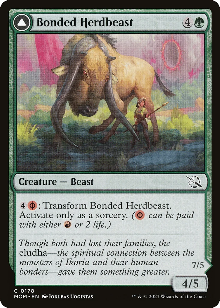 Bonded Herdbeast // Plated Kilnbeast · March of the Machine