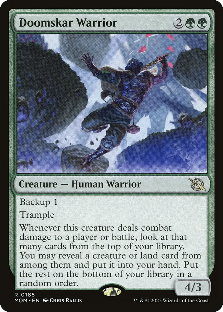 Doomskar Warrior · March of the Machine