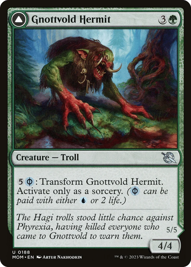 Gnottvold Hermit // Chrome Host Hulk · March of the Machine