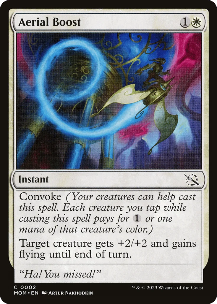 Aerial Boost · March of the Machine