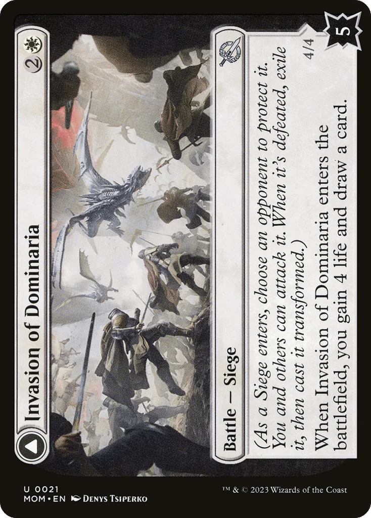 Invasion of Dominaria // Serra Faithkeeper · March of the Machine