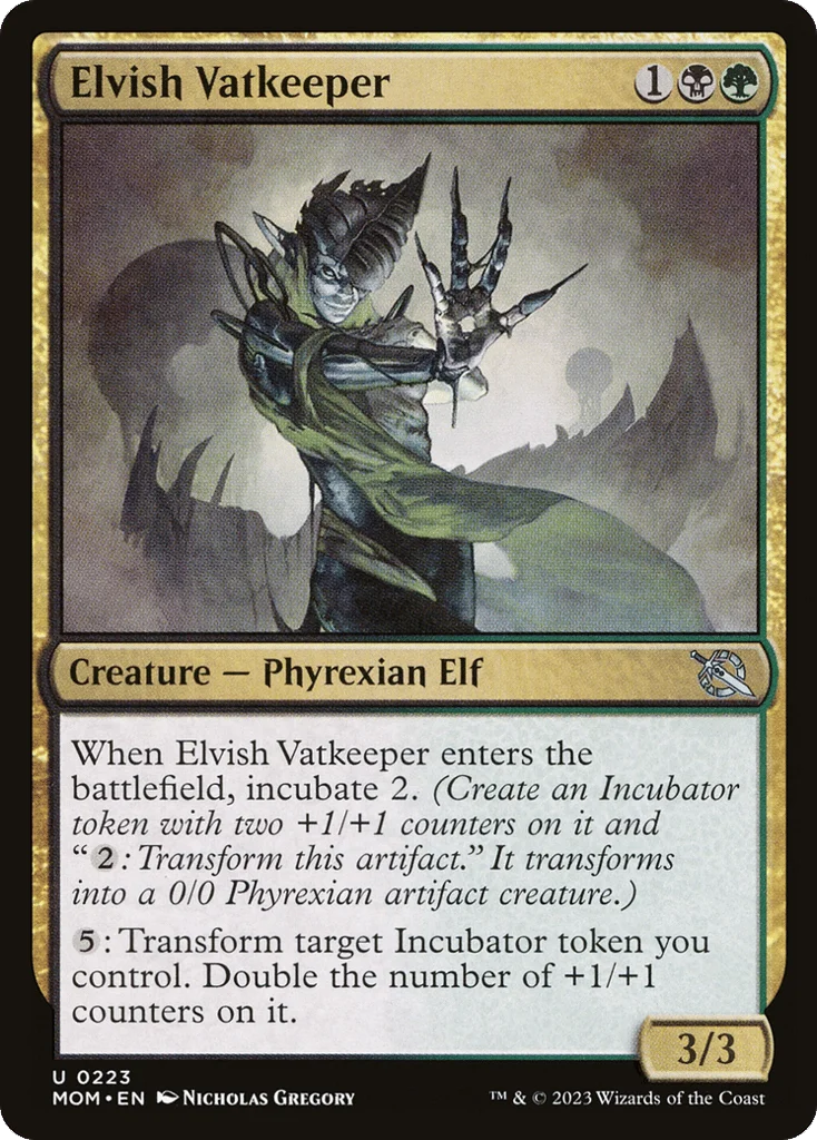 Elvish Vatkeeper · March of the Machine