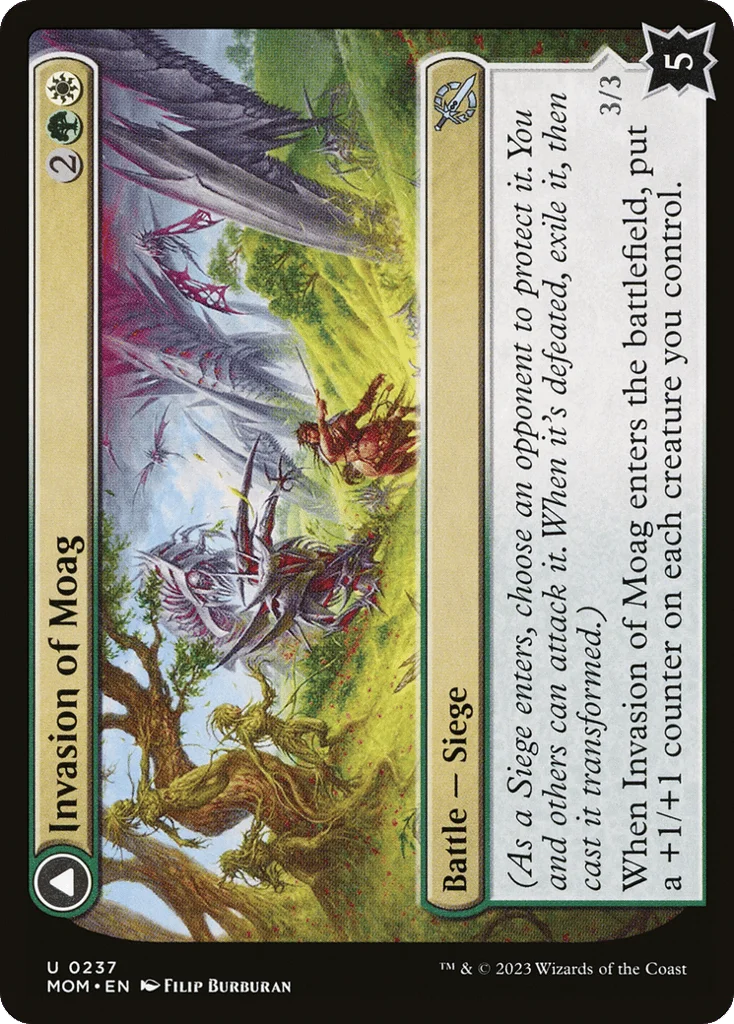 Invasion of Moag // Bloomwielder Dryads · March of the Machine