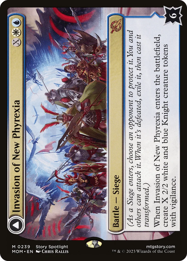 Invasion of New Phyrexia // Teferi Akosa of Zhalfir · March of the Machine