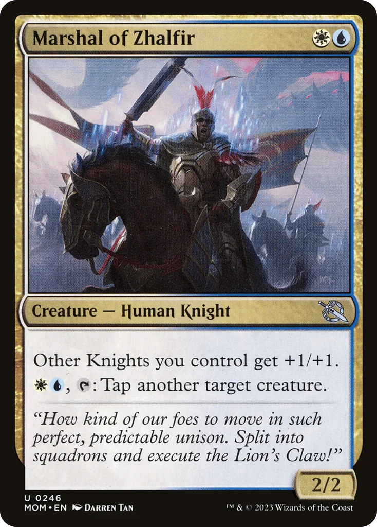 Marshal of Zhalfir · March of the Machine