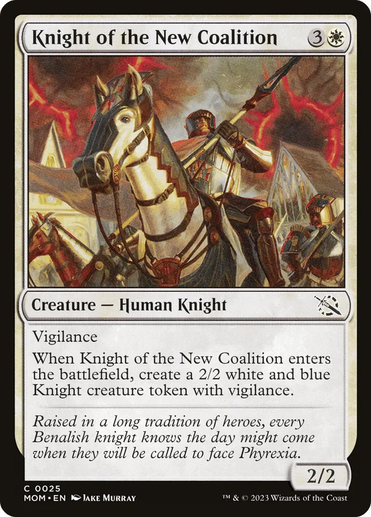 Knight of the New Coalition · March of the Machine