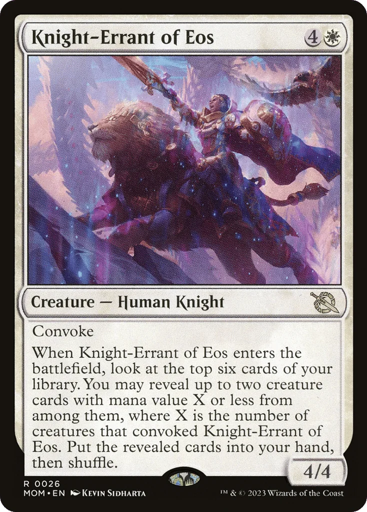 Knight-Errant of Eos · March of the Machine