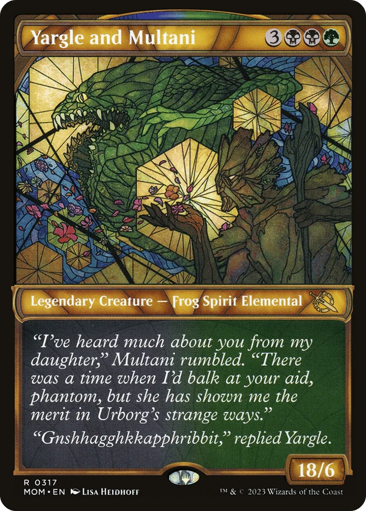 Yargle and Multani · March of the Machine