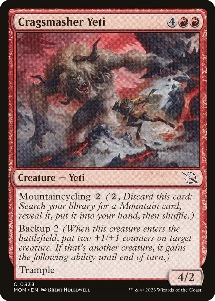Cragsmasher Yeti · March of the Machine