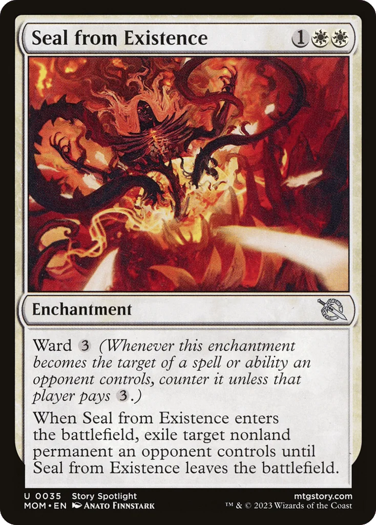 Seal from Existence · March of the Machine