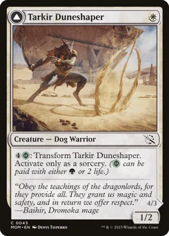 Tarkir Duneshaper // Burnished Dunestomper