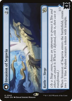 Invasion of Segovia // Caetus, Sea Tyrant of Segovia