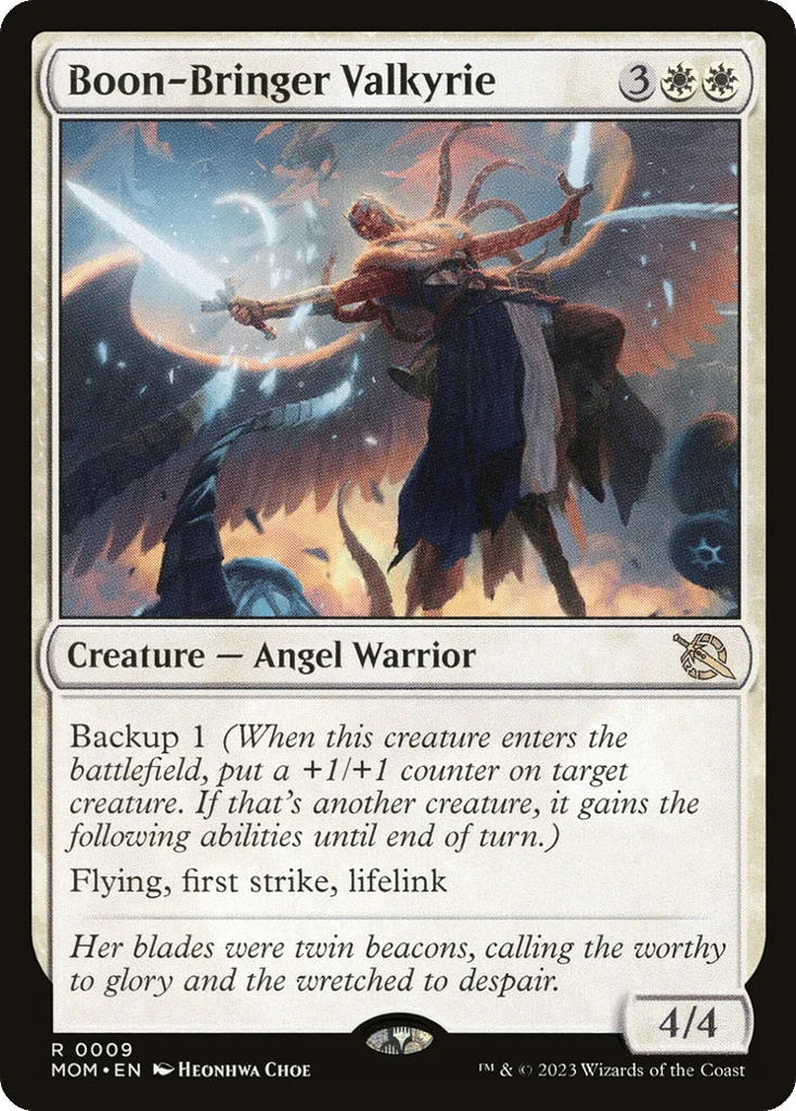 Boon-Bringer Valkyrie · March of the Machine