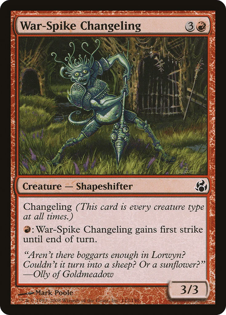 War-Spike Changeling · Morningtide