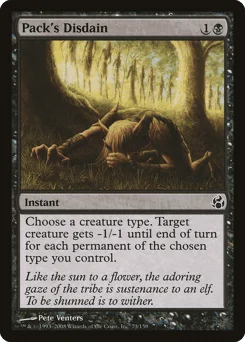 Pack's Disdain