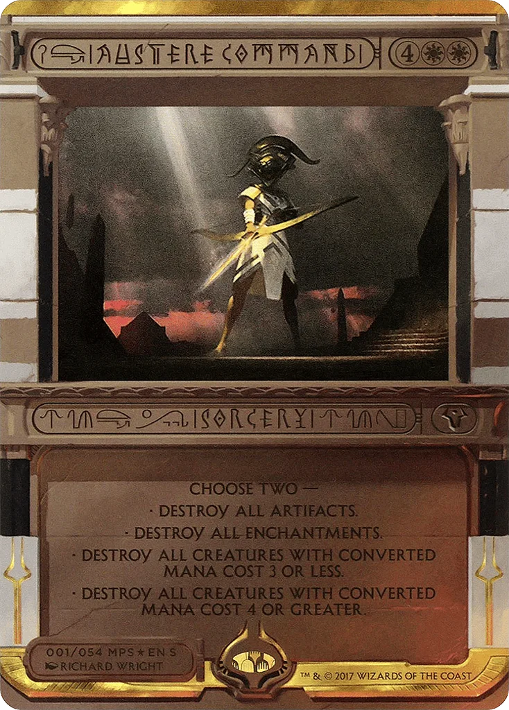 Austere Command · Amonkhet Invocations