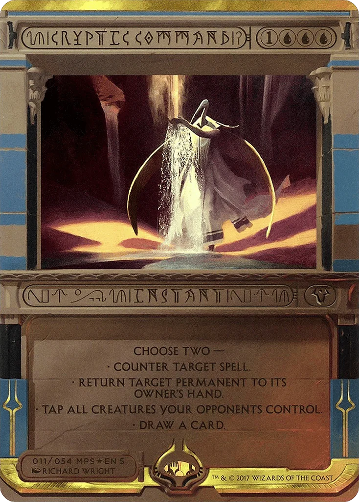 Cryptic Command · Amonkhet Invocations